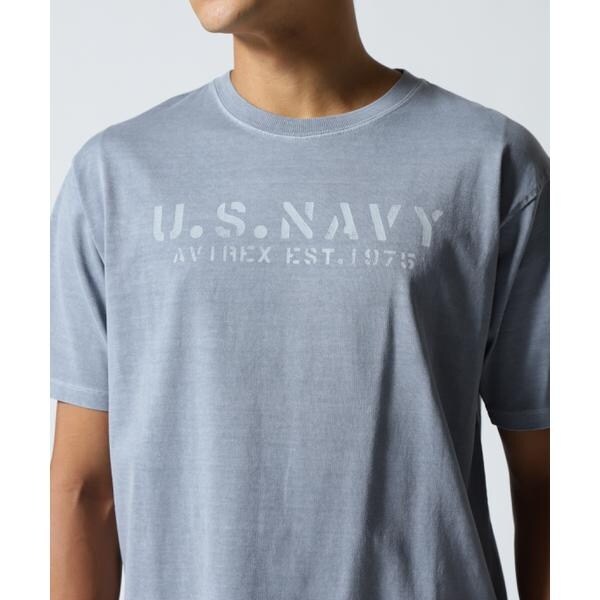 アヴィレックス（AVIREX）/《直営店限定》FADE WASH TOP GUN T−SHIRT