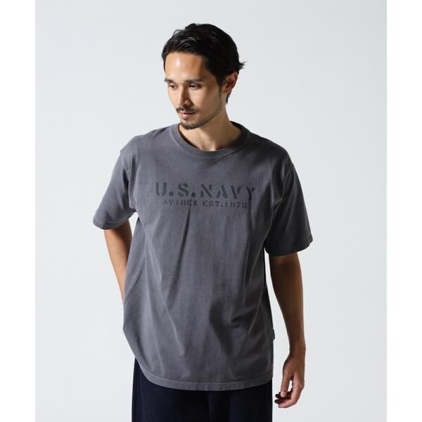 アヴィレックス（AVIREX）/《直営店限定》FADE WASH TOP GUN T−SHIRT