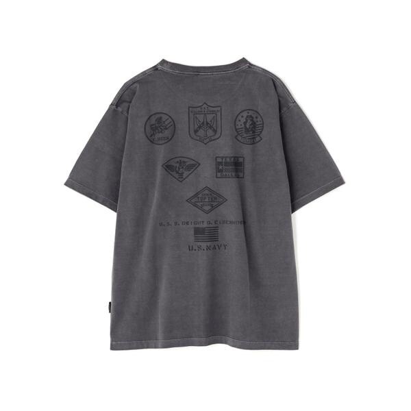 アヴィレックス（AVIREX）/《直営店限定》FADE WASH TOP GUN T−SHIRT