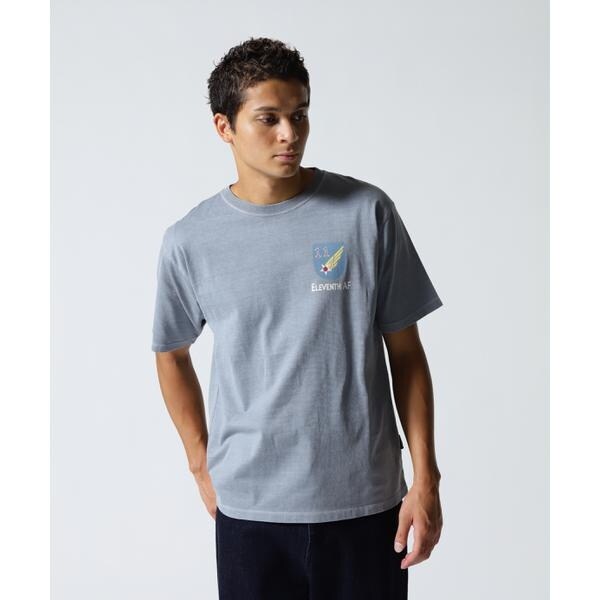 アヴィレックス（AVIREX）/《直営店限定》FADE WASH ALASKA T−SHIRT