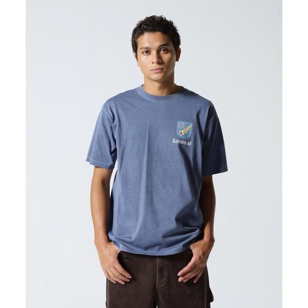 アヴィレックス（AVIREX）/《直営店限定》FADE WASH ALASKA T−SHIRT