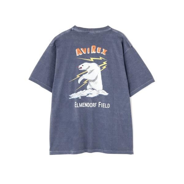 アヴィレックス（AVIREX）/《直営店限定》FADE WASH ALASKA T−SHIRT
