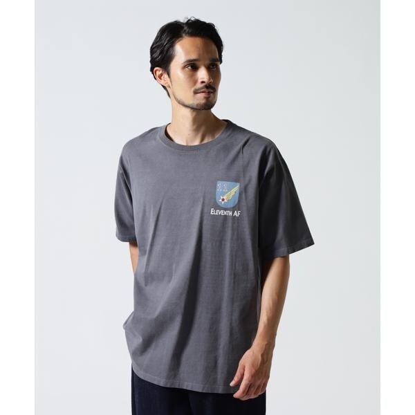 アヴィレックス（AVIREX）/《直営店限定》FADE WASH ALASKA T−SHIRT