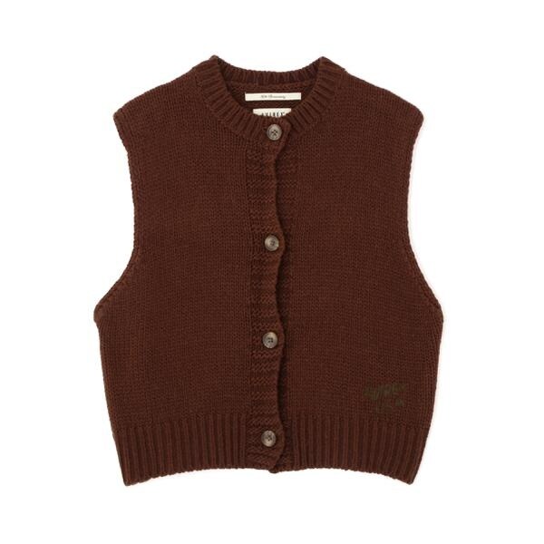 アヴィレックス（AVIREX）/《WOMAN／直営店限定》PATTERN KINT VEST／パターンニットベスト