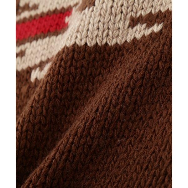 アヴィレックス（AVIREX）/《WOMAN／直営店限定》PATTERN KINT VEST／パターンニットベスト