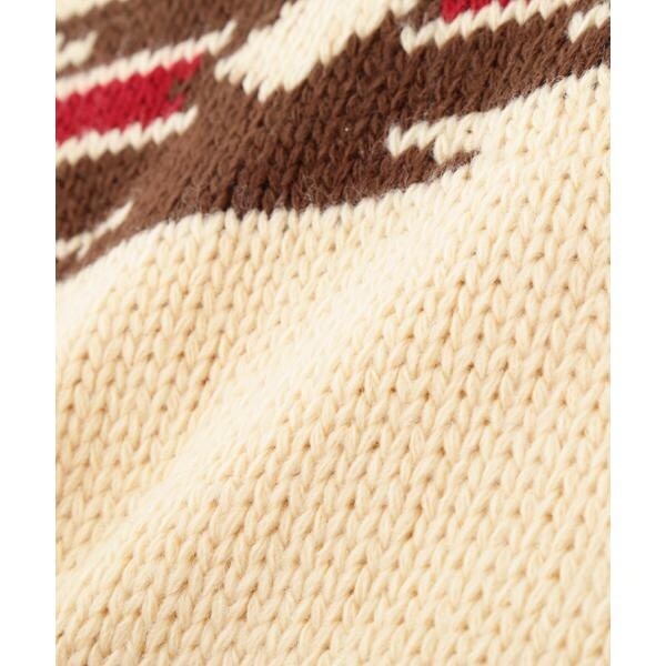 アヴィレックス（AVIREX）/《WOMAN／直営店限定》PATTERN KINT VEST／パターンニットベスト