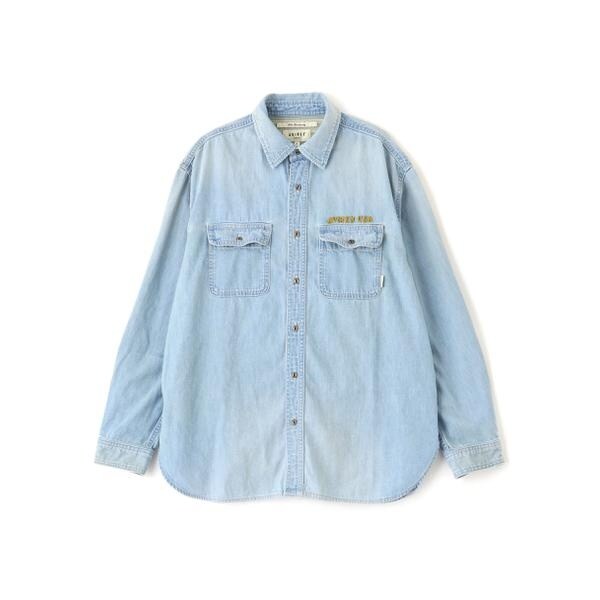 アヴィレックス（AVIREX）/《WOMAN／取扱店限定アイテム》EMB DENIM SHIRT HAYDEN VALLEY