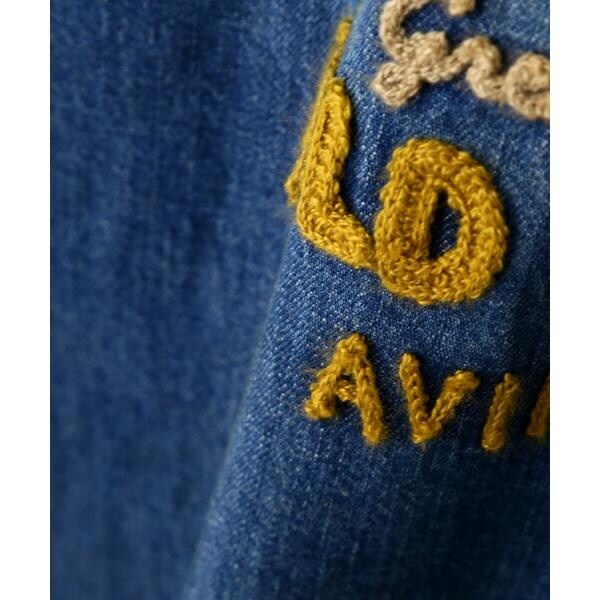 アヴィレックス（AVIREX）/《WOMAN／取扱店限定アイテム》EMB DENIM SHIRT HAYDEN VALLEY