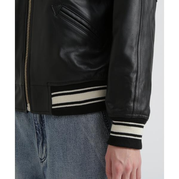 アヴィレックス（AVIREX）/《WOMAN》SIGNATURE HOODED LEATHER