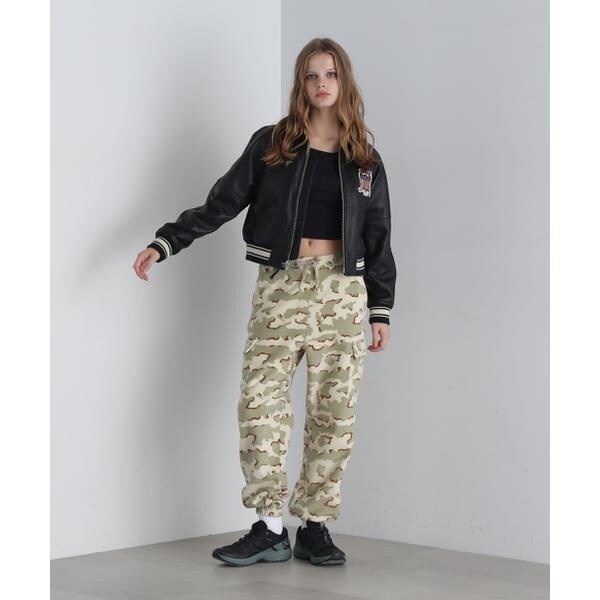 アヴィレックス（AVIREX）/《WOMAN／直営店限定》LIGHT SIGNATURE VARSITY JACKET