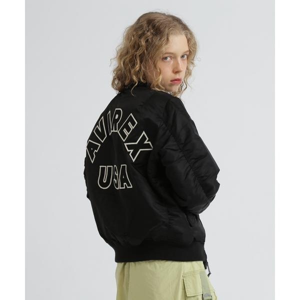 アヴィレックス（AVIREX）/《WOMAN》MA−1 COMMERCIAL LOGO