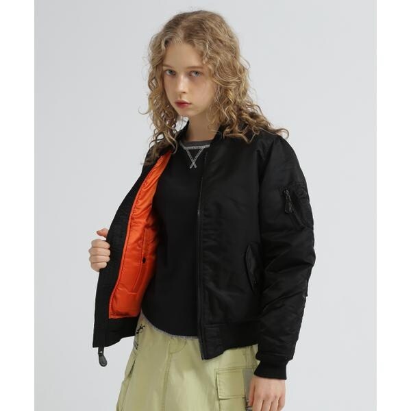 アヴィレックス（AVIREX）/《WOMAN》MA−1 COMMERCIAL LOGO