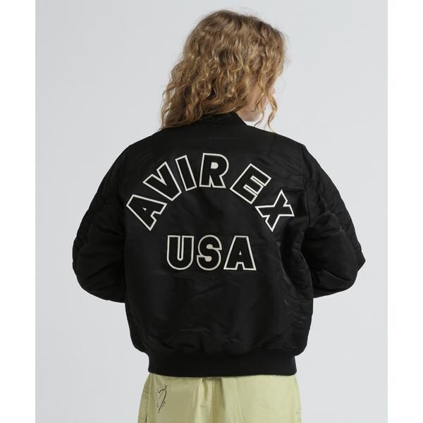 アヴィレックス（AVIREX）/《WOMAN》MA−1 COMMERCIAL LOGO