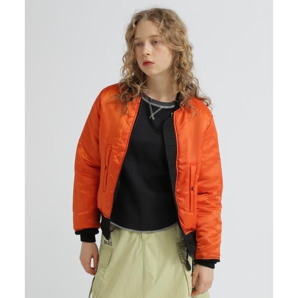 アヴィレックス（AVIREX）/《WOMAN》MA−1 COMMERCIAL LOGO