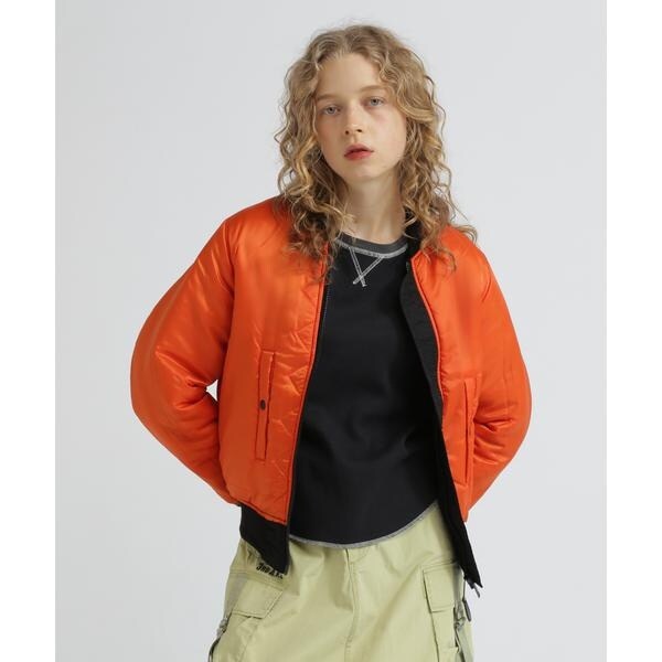 アヴィレックス（AVIREX）/《WOMAN》MA−1 COMMERCIAL LOGO