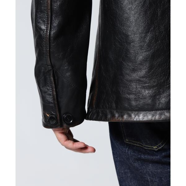 アヴィレックス（AVIREX）/COWHIDE CARCOAT VINTAGE FINISH_8