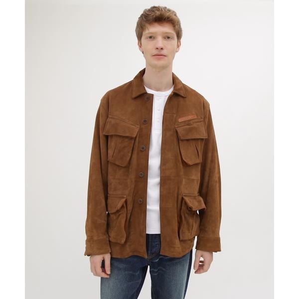 アヴィレックス（AVIREX）/GOAT SUEDE JUNGLE FATIGUE JACKET_1