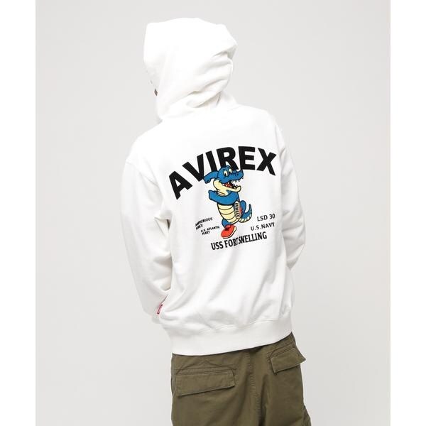 アヴィレックス（AVIREX）/《WEB&DEPOT限定》USS FORT SNELLING ZIPUP HOODIE_2