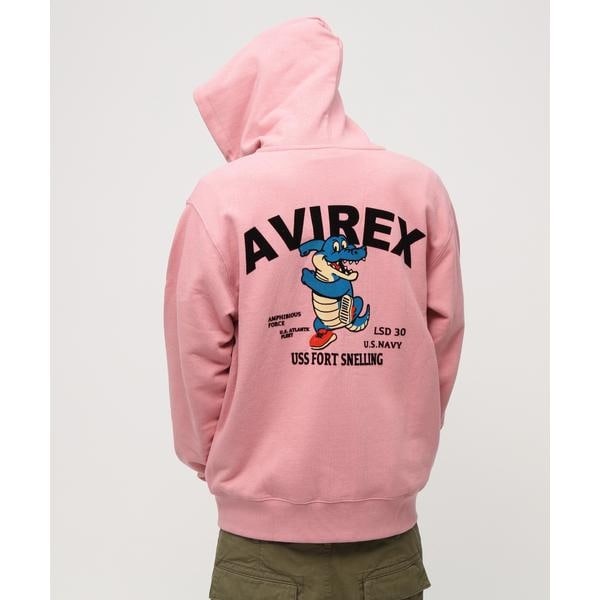 アヴィレックス（AVIREX）/《WEB&DEPOT限定》USS FORT SNELLING ZIPUP HOODIE_3