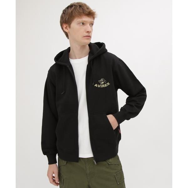 アヴィレックス（AVIREX）/《WEB&DEPOT限定》USS FORT SNELLING ZIPUP HOODIE_4