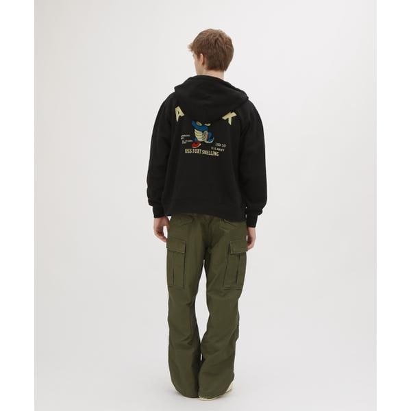 アヴィレックス（AVIREX）/《WEB&DEPOT限定》USS FORT SNELLING ZIPUP HOODIE_5