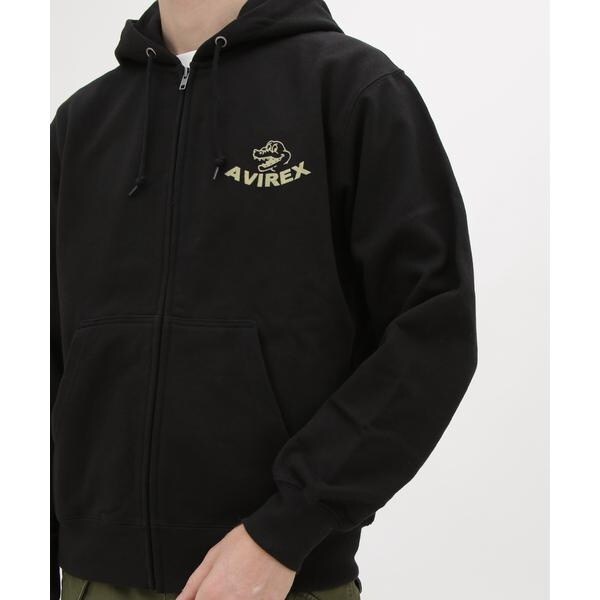 アヴィレックス（AVIREX）/《WEB&DEPOT限定》USS FORT SNELLING ZIPUP HOODIE_11