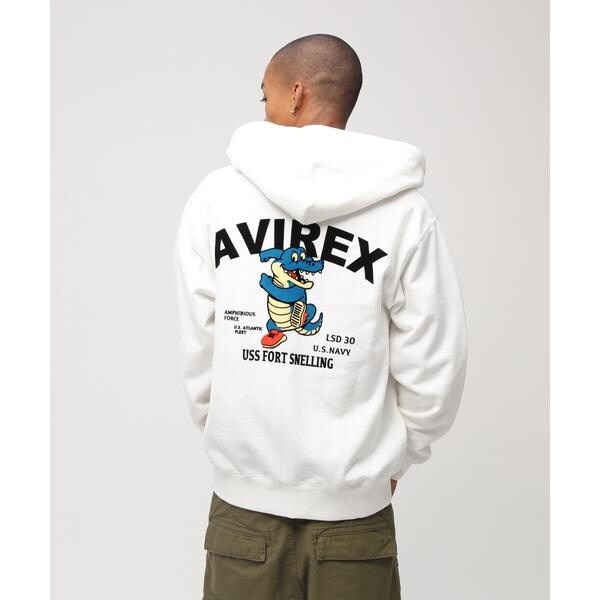 アヴィレックス（AVIREX）/《WEB&DEPOT限定》USS FORT SNELLING ZIPUP HOODIE_16