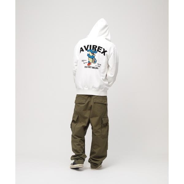 アヴィレックス（AVIREX）/《WEB&DEPOT限定》USS FORT SNELLING ZIPUP HOODIE_18
