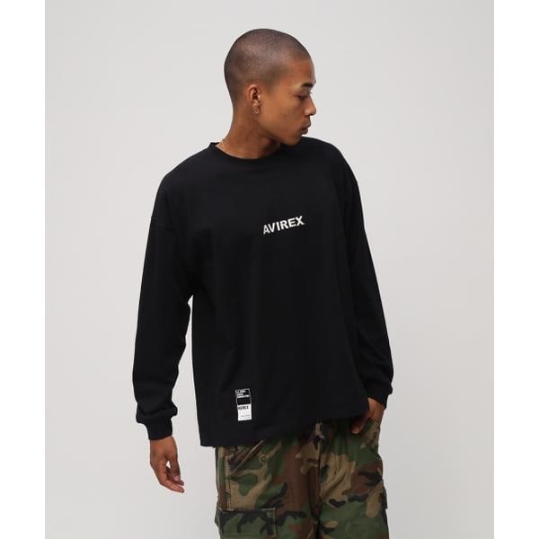 アヴィレックス（AVIREX）/《WEB&限定》CORE LOGO L／S T−SHIRT