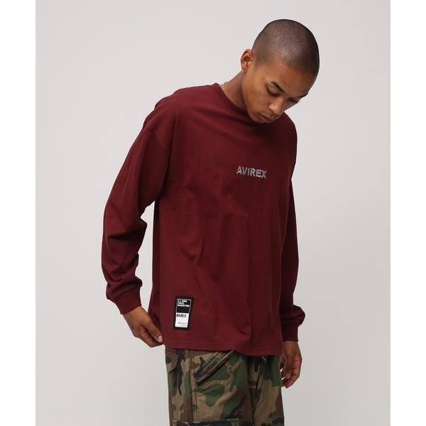 アヴィレックス（AVIREX）/《WEB&限定》CORE LOGO L／S T−SHIRT