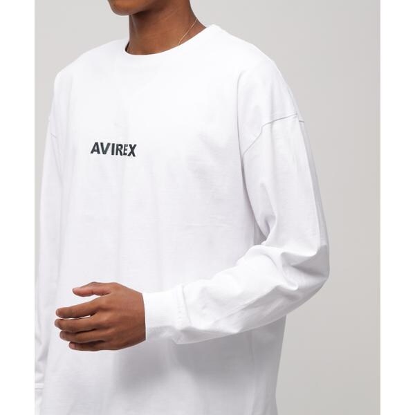 アヴィレックス（AVIREX）/《WEB&限定》CORE LOGO L／S T−SHIRT