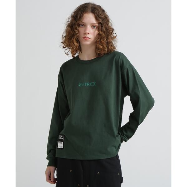 アヴィレックス（AVIREX）/《WEB&限定》CORE LOGO L／S T−SHIRT