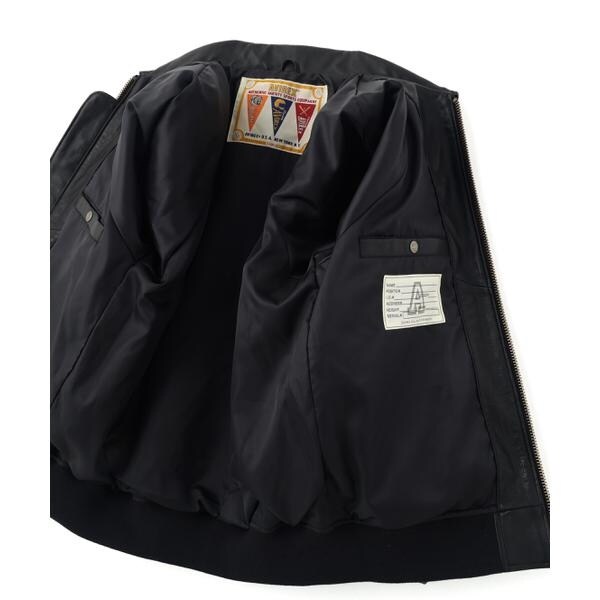 アヴィレックス（AVIREX）/《WEB&限定》LIGHT SIGNATURE VARSITY JACKET