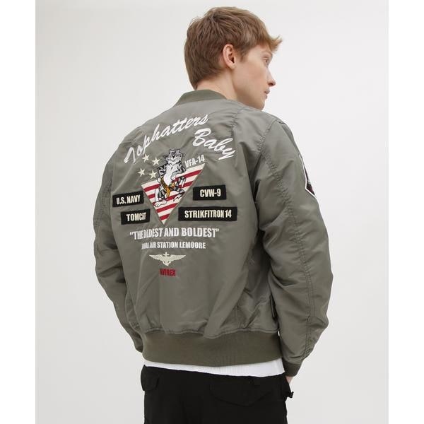 アヴィレックス（AVIREX）/《WEB&限定》LIGHT MA−1 TOPHATTERS