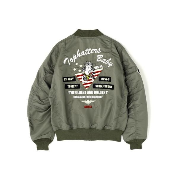 アヴィレックス（AVIREX）/《WEB&限定》LIGHT MA−1 TOPHATTERS