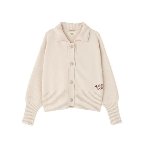 アヴィレックス（AVIREX）/《直営店限定》GARMENTDYED CARDIGAN