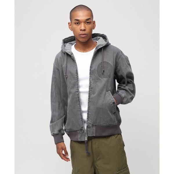 アヴィレックス（AVIREX）/《直営店限定》DENIM SIGNATURE LOGO PARKA ／ デニム シグネチャーロゴ パ