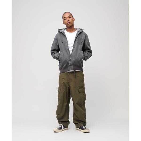 アヴィレックス（AVIREX）/《直営店限定》DENIM SIGNATURE LOGO PARKA ／ デニム シグネチャーロゴ パ