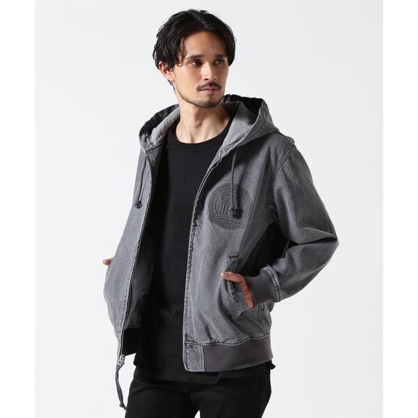 アヴィレックス（AVIREX）/《直営店限定》DENIM SIGNATURE LOGO PARKA ／ デニム シグネチャーロゴ パ