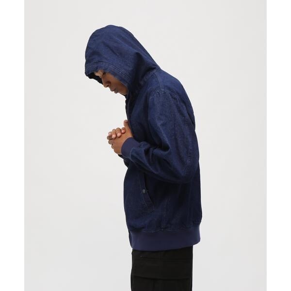 アヴィレックス（AVIREX）/《直営店限定》DENIM SIGNATURE LOGO PARKA ／ デニム シグネチャーロゴ パ