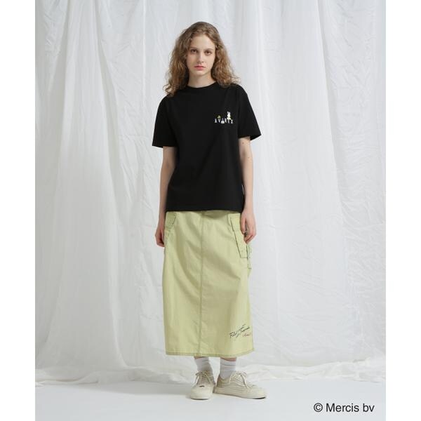 アヴィレックス（AVIREX）/《AVIREX×miffy》WEB限定 EMBROIDERY T−SHIRT／アヴィレックス×ミッフ