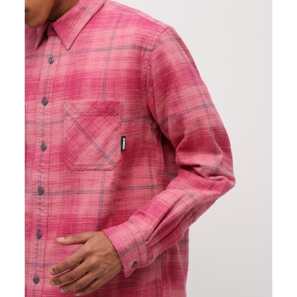 アヴィレックス（AVIREX）/《WEB&DEPOT限定》ONE POINT FLANNEL CHECK SHIRT_9