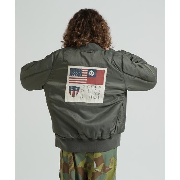 アヴィレックス（AVIREX）/《WOMAN／直営店限定》WASHED MA−1 FLYING TIGERS