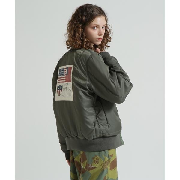 アヴィレックス（AVIREX）/《WOMAN／直営店限定》WASHED MA−1 FLYING TIGERS