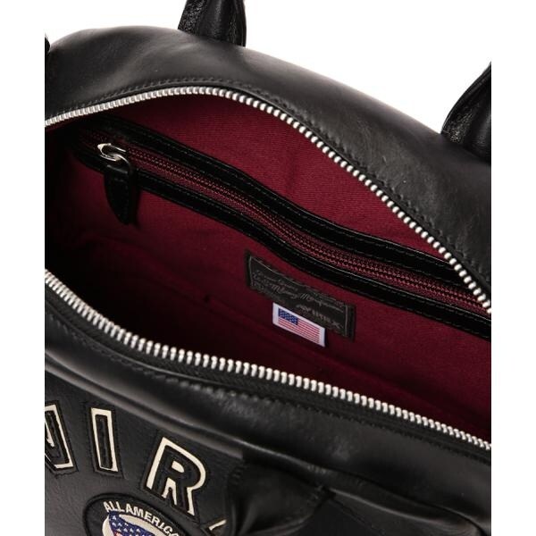 アヴィレックス（AVIREX）/《直営店限定》VARSITY LEATHER MINI−BOSTON BAG ／ AVX5625