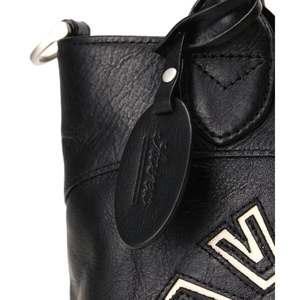 アヴィレックス（AVIREX）/《直営店限定》VARSITY LEATHER MINI TOTE BAG ／ AVX5626