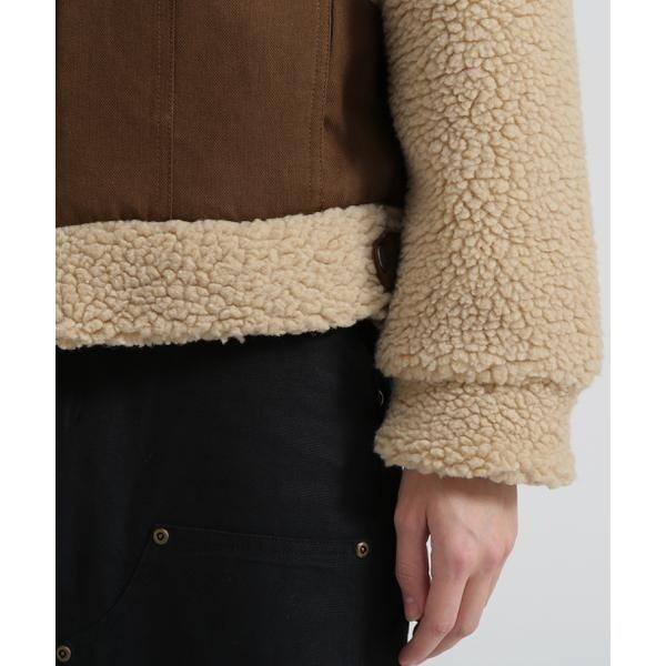 アヴィレックス（AVIREX）/《直営店限定》BOA COMBI JACKET／ボアコンビジャケット