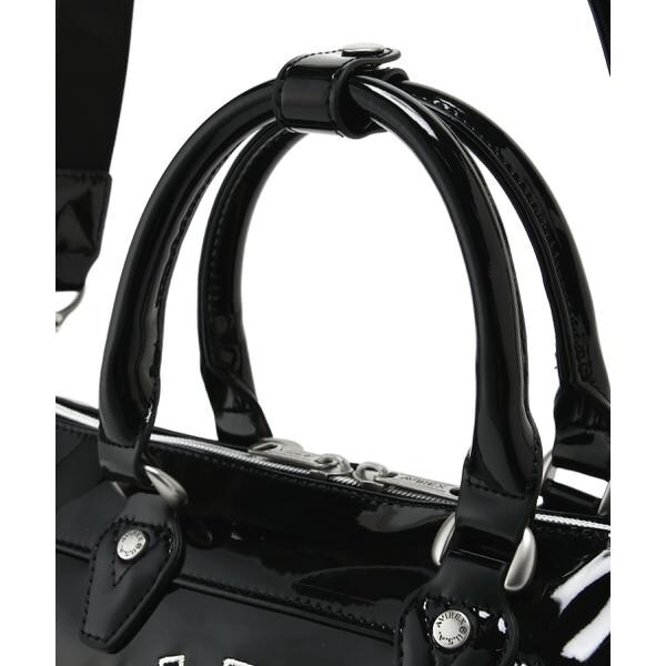 アヴィレックス（AVIREX）/《WEB&限定》ENAMEL MINI DUFFLE BAG／エナメルミニダッフルバッグ