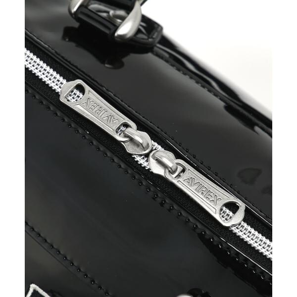 アヴィレックス（AVIREX）/《WEB&限定》ENAMEL MINI DUFFLE BAG／エナメルミニダッフルバッグ