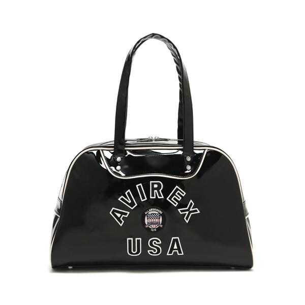 アヴィレックス（AVIREX）/《WEB&限定》ENAMEL BOSTON BAG／エナメルボストンバッグ